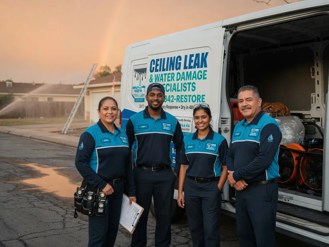 Ceiling Leak Cleanup company in Huntly, VA